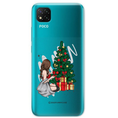 ETUI ŚWIĄTECZNE NA TELEFON XIAOMI POCO C3 ST_CHT-101