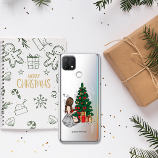 ETUI ŚWIĄTECZNE NA TELEFON OPPO A15 / A15S ST_CHT-101