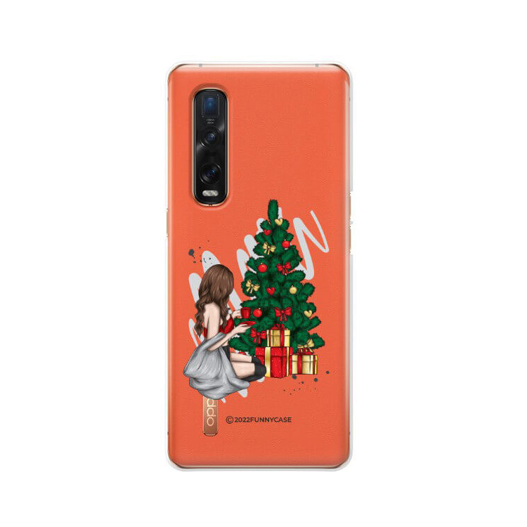ETUI ŚWIĄTECZNE NA TELEFON OPPO FIND X2 PRO ST_CHT-101
