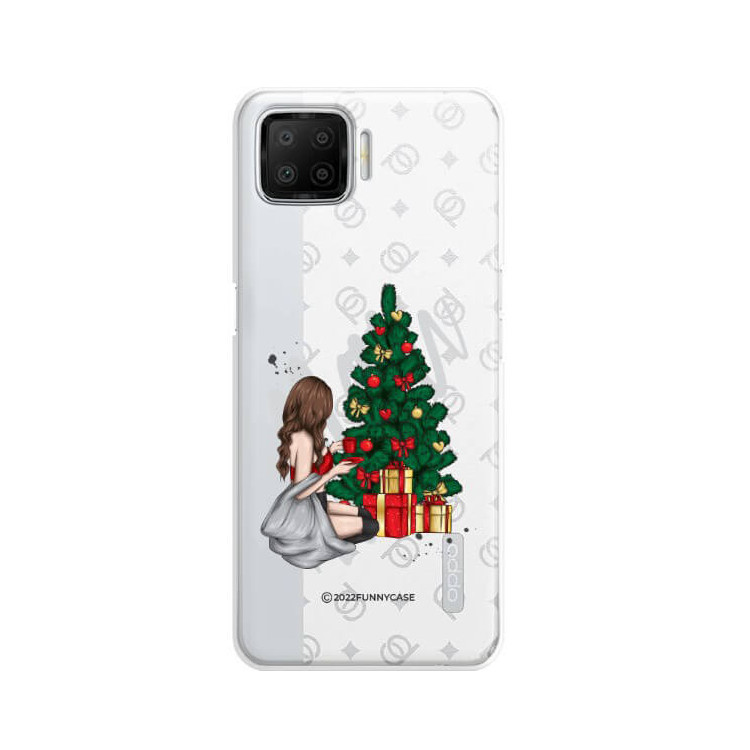 ETUI ŚWIĄTECZNE NA TELEFON OPPO F73 / A73 / F17 ST_CHT-101