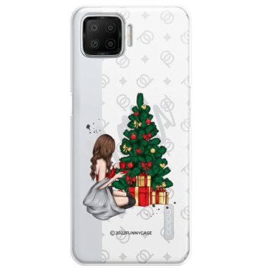 ETUI ŚWIĄTECZNE NA TELEFON OPPO F73 / A73 / F17 ST_CHT-101