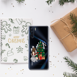 ETUI ŚWIĄTECZNE NA TELEFON OPPO A91 / RENO 3 ST_CHT-101