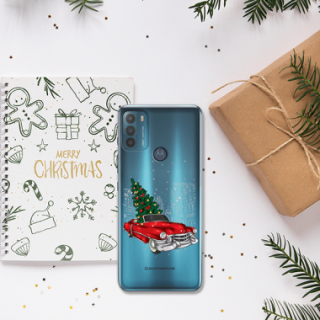 ETUI ŚWIĄTECZNE NA TELEFON MOTOROLA MOTO G50 ST_CHT-102