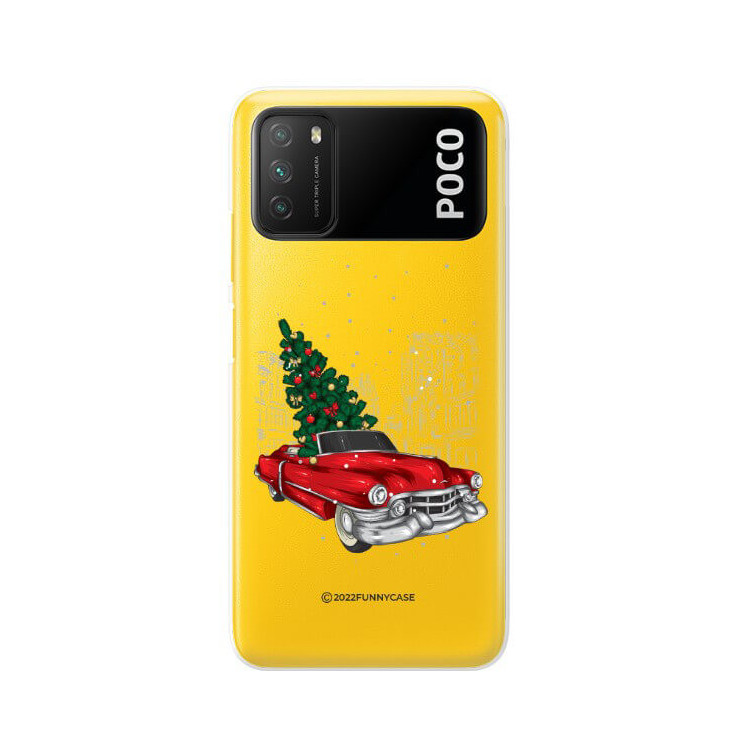ETUI ŚWIĄTECZNE NA TELEFON XIAOMI POCO M3 / REDMI 9T / 9 POWER NOTE 9 ST_CHT-102