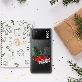 ETUI ŚWIĄTECZNE NA TELEFON XIAOMI POCO M3 / REDMI 9T / 9 POWER NOTE 9 ST_CHT-102