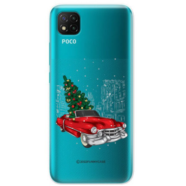 ETUI ŚWIĄTECZNE NA TELEFON XIAOMI POCO C3 ST_CHT-102