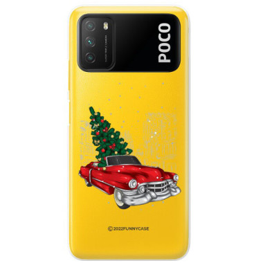 ETUI ŚWIĄTECZNE NA TELEFON XIAOMI POCO M3 / REDMI 9T / 9 POWER NOTE 9 ST_CHT-102