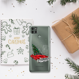 ETUI ŚWIĄTECZNE NA TELEFON MOTOROLA MOTO G9 POWER ST_CHT-102