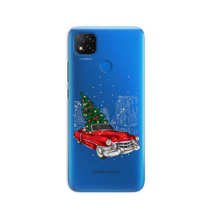 ETUI ŚWIĄTECZNE NA TELEFON XIAOMI REDMI 9C ST_CHT-102