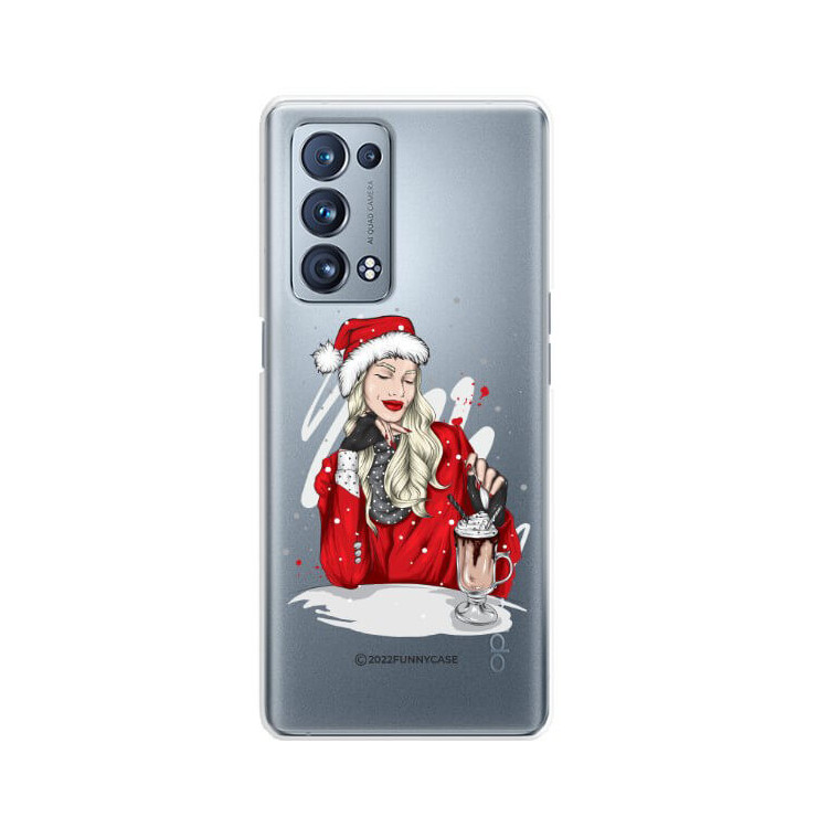 ETUI ŚWIĄTECZNE NA TELEFON OPPO RENO 6 PRO PLUS 5G ST_CHT-103