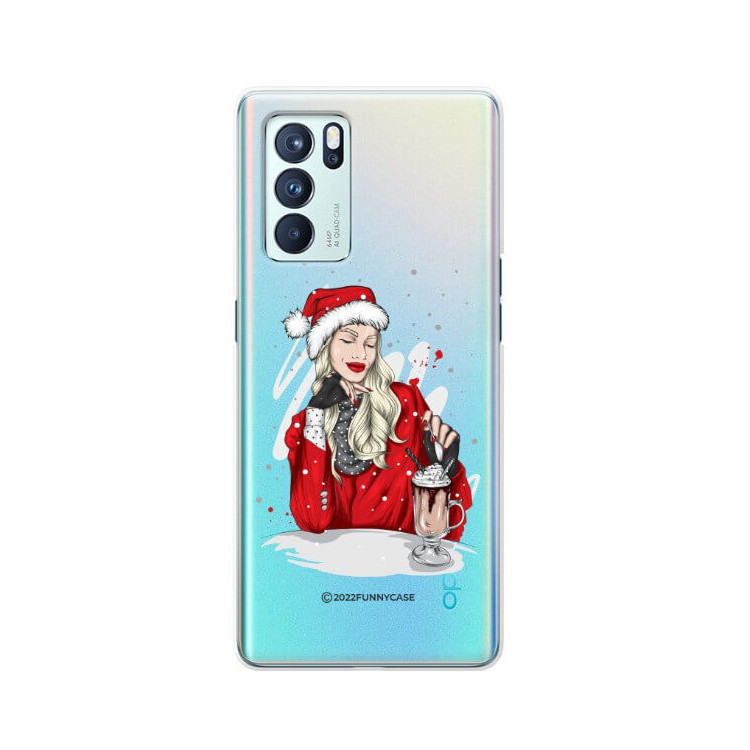 ETUI ŚWIĄTECZNE NA TELEFON OPPO RENO 6 PRO 5G ST_CHT-103