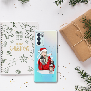 ETUI ŚWIĄTECZNE NA TELEFON OPPO RENO 6 PRO 5G ST_CHT-103
