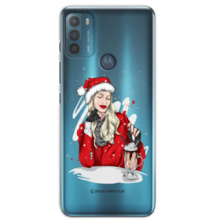 ETUI ŚWIĄTECZNE NA TELEFON MOTOROLA MOTO G50 ST_CHT-103