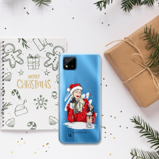 ETUI ŚWIĄTECZNE NA TELEFON REALME C20 ST_CHT-103