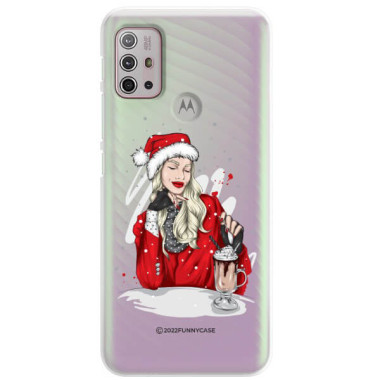 ETUI ŚWIĄTECZNE NA TELEFON MOTOROLA MOTO G10 / G30 / G10 POWER ST_CHT-103