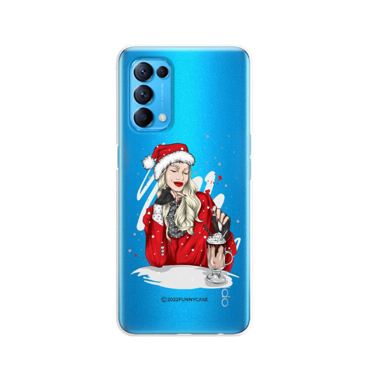 ETUI ŚWIĄTECZNE NA TELEFON OPPO RENO 5 / RENO 5 5G / RENO 5K ST_CHT-103