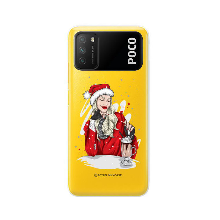 ETUI ŚWIĄTECZNE NA TELEFON XIAOMI POCO M3 / REDMI 9T / 9 POWER NOTE 9 ST_CHT-103