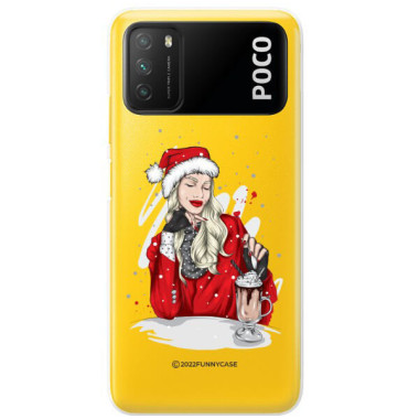 ETUI ŚWIĄTECZNE NA TELEFON XIAOMI POCO M3 / REDMI 9T / 9 POWER NOTE 9 ST_CHT-103