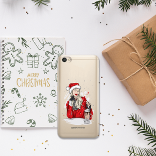 ETUI ŚWIĄTECZNE NA TELEFON XIAOMI REDMI NOTE 5A ST_CHT-103