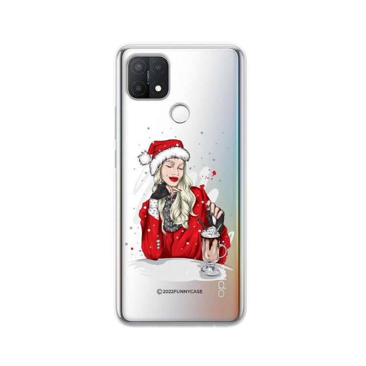 ETUI ŚWIĄTECZNE NA TELEFON OPPO A15 / A15S ST_CHT-103