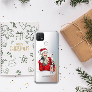 ETUI ŚWIĄTECZNE NA TELEFON OPPO A15 / A15S ST_CHT-103