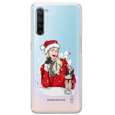 ETUI ŚWIĄTECZNE NA TELEFON OPPO FIND X2 LITE ST_CHT-103