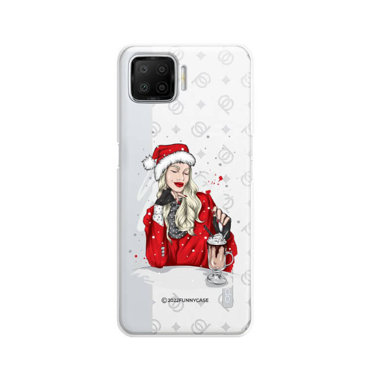ETUI ŚWIĄTECZNE NA TELEFON OPPO F73 / A73 / F17 ST_CHT-103