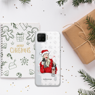 ETUI ŚWIĄTECZNE NA TELEFON OPPO F73 / A73 / F17 ST_CHT-103