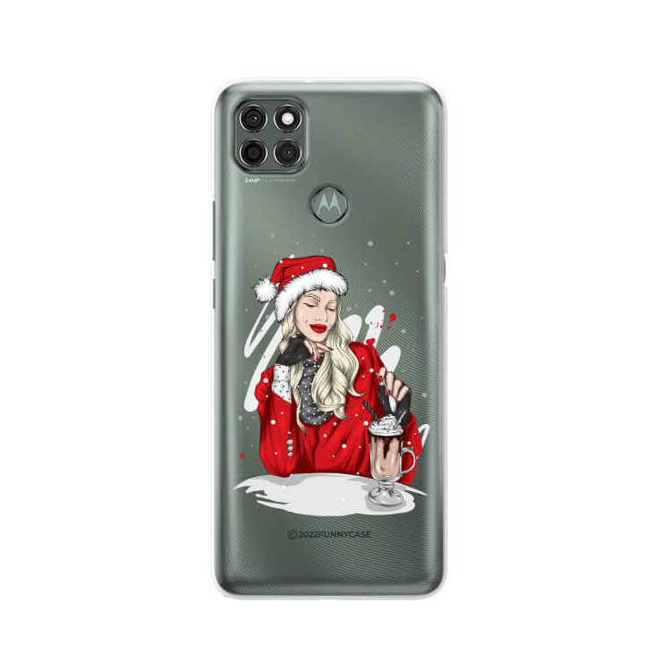 ETUI ŚWIĄTECZNE NA TELEFON MOTOROLA MOTO G9 POWER ST_CHT-103