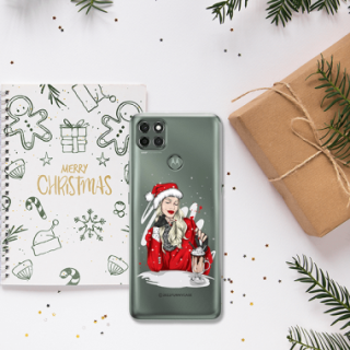 ETUI ŚWIĄTECZNE NA TELEFON MOTOROLA MOTO G9 POWER ST_CHT-103