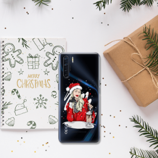 ETUI ŚWIĄTECZNE NA TELEFON OPPO A91 / RENO 3 ST_CHT-103