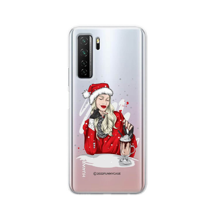 ETUI ŚWIĄTECZNE NA TELEFON HUAWEI P40 LITE 5G / NOVA 7 SE ST_CHT-103