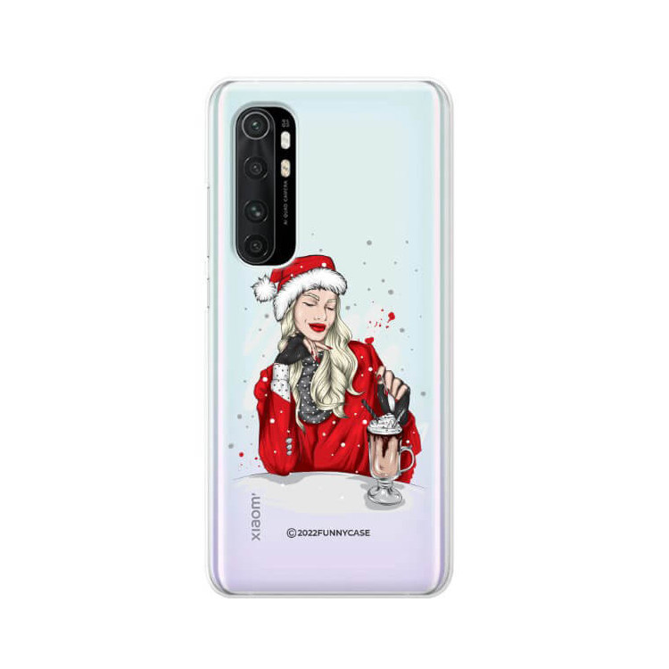 ETUI ŚWIĄTECZNE NA TELEFON XIAOMI MI NOTE 10 LITE ST_CHT-103