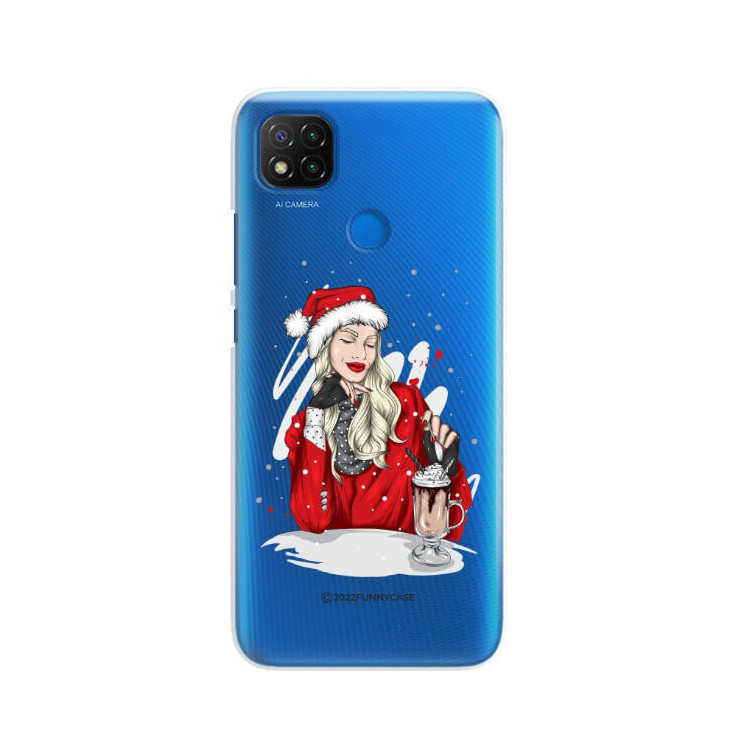 ETUI ŚWIĄTECZNE NA TELEFON XIAOMI REDMI 9C ST_CHT-103