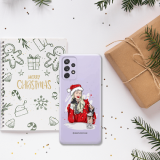 ETUI ŚWIĄTECZNE NA TELEFON SAMSUNG GALAXY A72 / A72 5G ST_CHT-103