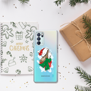 ETUI ŚWIĄTECZNE NA TELEFON OPPO RENO 6 PRO 5G ST_CHT-104