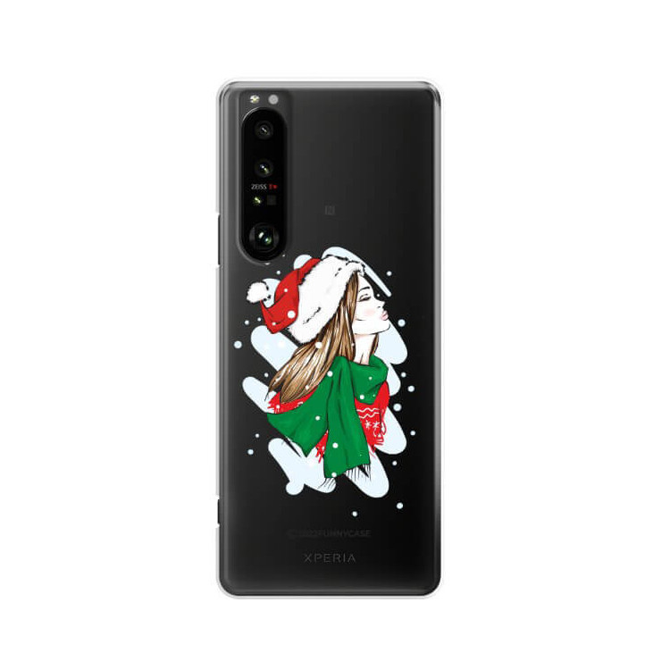 ETUI ŚWIĄTECZNE NA TELEFON SONY XPERIA 1 III ST_CHT-104