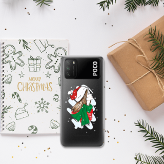 ETUI ŚWIĄTECZNE NA TELEFON XIAOMI POCO M3 / REDMI 9T / 9 POWER NOTE 9 ST_CHT-104