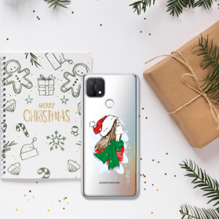 ETUI ŚWIĄTECZNE NA TELEFON OPPO A15 / A15S ST_CHT-104