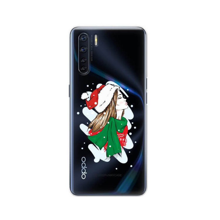 ETUI ŚWIĄTECZNE NA TELEFON OPPO A91 / RENO 3 ST_CHT-104