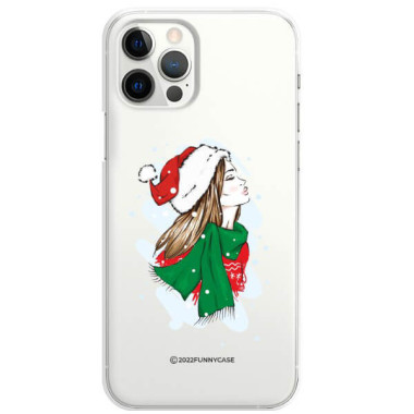 ETUI ŚWIĄTECZNE NA TELEFON APPLE IPHONE 12 / 12 PRO ST_CHT-104