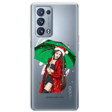 ETUI ŚWIĄTECZNE NA TELEFON OPPO RENO 6 PRO PLUS 5G ST_CHT-105