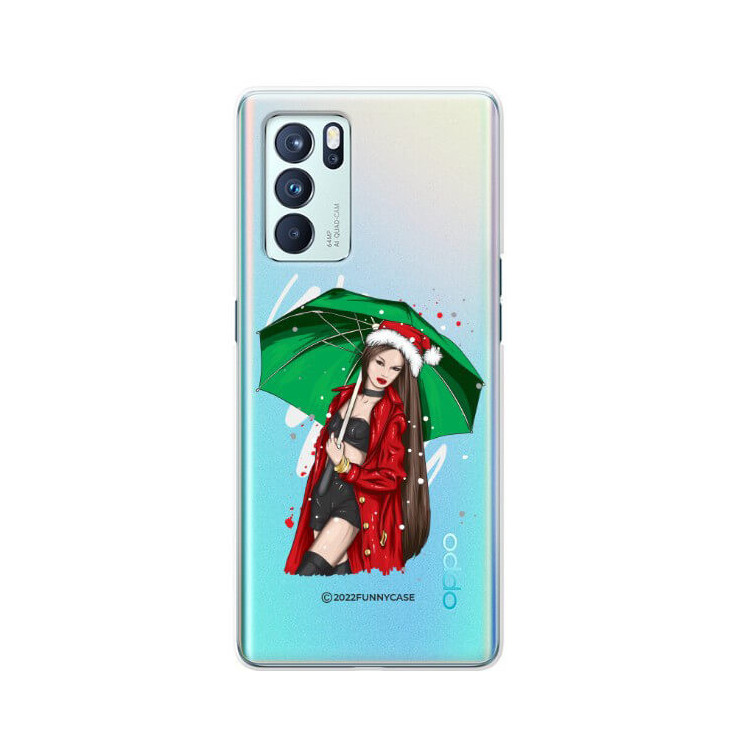 ETUI ŚWIĄTECZNE NA TELEFON OPPO RENO 6 PRO 5G ST_CHT-105