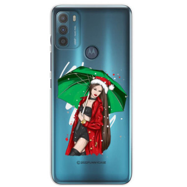 ETUI ŚWIĄTECZNE NA TELEFON MOTOROLA MOTO G50 ST_CHT-105