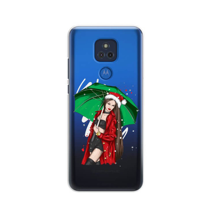 ETUI ŚWIĄTECZNE NA TELEFON MOTOROLA MOTO G PLAY 2021 ST_CHT-105