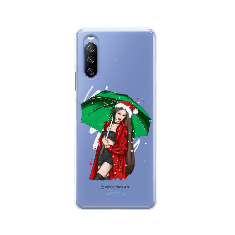 ETUI ŚWIĄTECZNE NA TELEFON SONY XPERIA 10 III ST_CHT-105