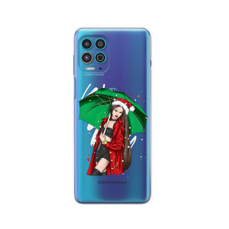 ETUI ŚWIĄTECZNE NA TELEFON MOTOROLA MOTO G100 / EDGE S ST_CHT-105