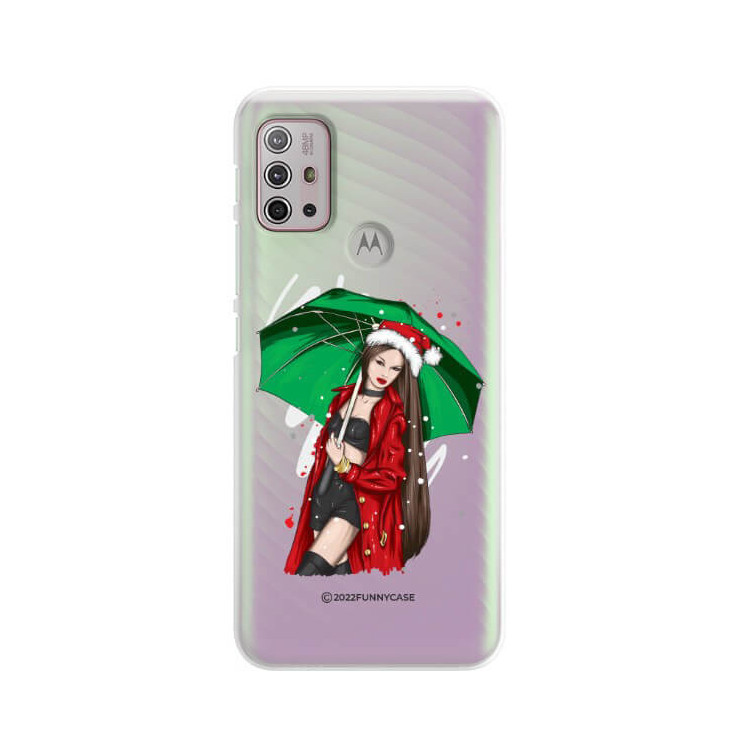 ETUI ŚWIĄTECZNE NA TELEFON MOTOROLA MOTO G10 / G30 / G10 POWER ST_CHT-105