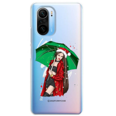 ETUI ŚWIĄTECZNE NA TELEFON XIAOMI REDMI K40 / K40 PRO / POCO F3 ST_CHT-105