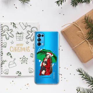 ETUI ŚWIĄTECZNE NA TELEFON OPPO RENO 5 / RENO 5 5G / RENO 5K ST_CHT-105